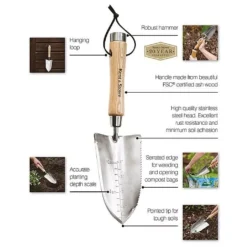 Kent & Stowe Stainless Steel Capability Trowel -Elho || Westland || KOOPMAN Sales 1139543 6