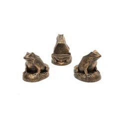 Jardinopia Plant Pot Feet Bronze Frog - Set Of 3 -Elho || Westland || KOOPMAN Sales 1177294 3