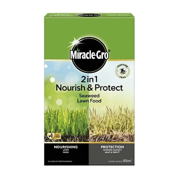 Miracle-Gro N&P Seaweed Lawn Food 80m2 1 Miracle-Gro N&P Seaweed Lawn Food 80m2
