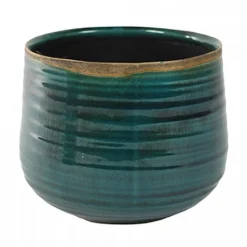 Ivyline Pot Como - Turquoise (Various Sizes) -Elho || Westland || KOOPMAN Sales COMOTUR 2