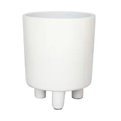 Ivyline Pisa Pot Cover White (Various Sizes)