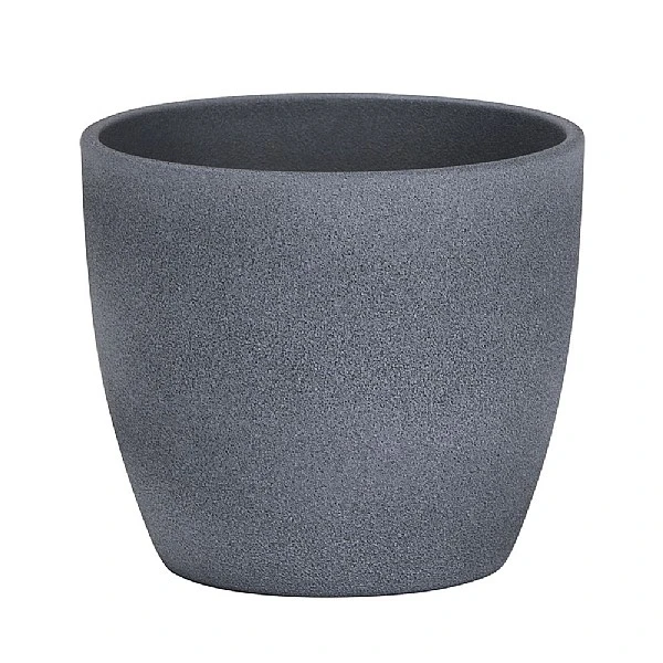 Scheurich Mediterranea Dark Stone Pot Cover (Various Sizes) 1 Scheurich Mediterranea Dark Stone Pot Cover (Various Sizes)