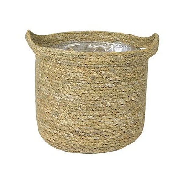 Ivyline Otto Natural Woven Lined Basket (Various Sizes) 1 Ivyline Otto Natural Woven Lined Basket (Various Sizes)